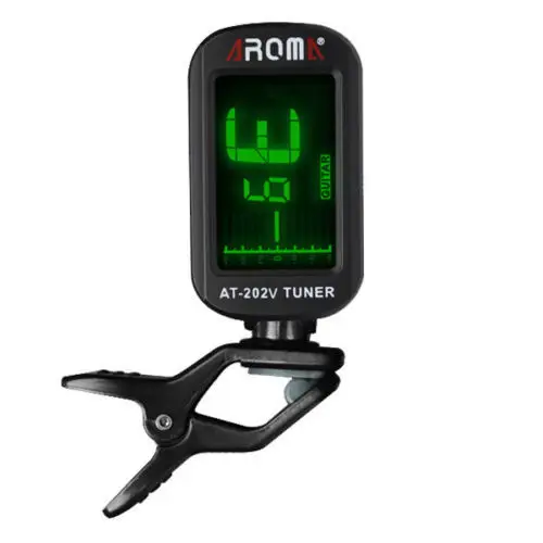 Digital Clip On Violin Tuner For Electronic Chromatic Violin Viola Cello AT 202V By Aroma Tuner