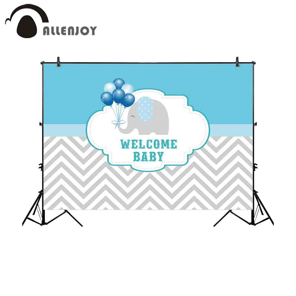 Allenjoy 写真の背景ブルーグレー波線フレーム歓迎赤ちゃん象少年誕生日背景ため Photocall Background Aliexpress Allenjoy 写真の背景ブルーグレー波線フレーム歓迎赤ちゃん象少年誕生日背景ため Photocall Background Aliexpress