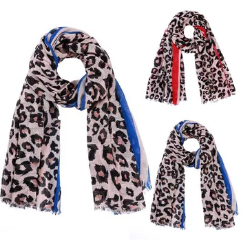 

Women Scarf High Quality Ladies Leopard Lightweight Grain Fashion Scarves Autumn Winter 2018 luxo Warm 18Oct7