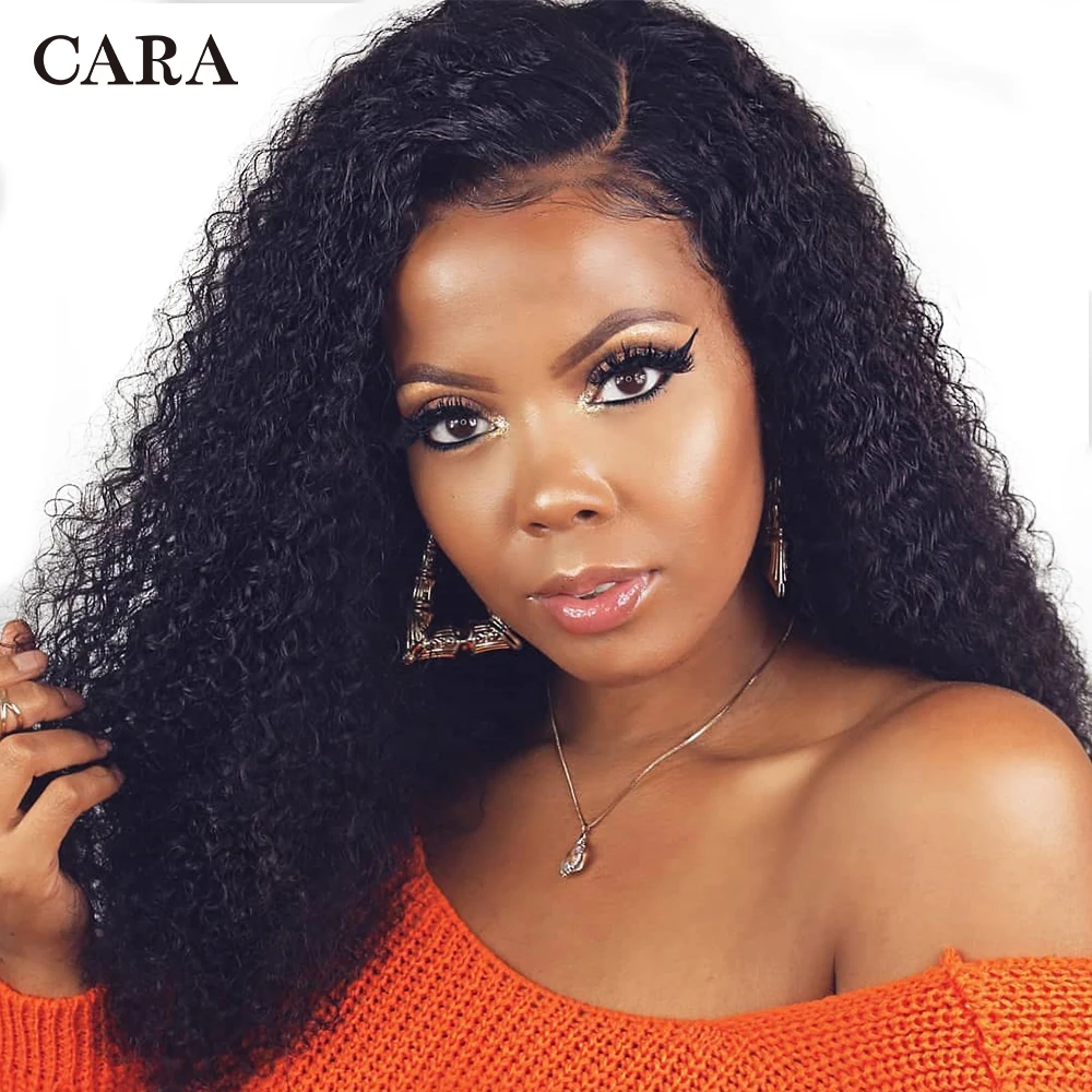 Kinky Curly font b Wig b font font b Human b font font b Hair b