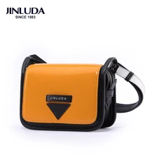 New High Quality Small Ladies Messenger Bags Leather Panelled Shoulder Bags Women Crossbody Bag For Girl Brand Women Handbags shoulder crossbody bags for women messenger 2017 new fashion real cow genuine leather bags high quality ladies panelled flap bag