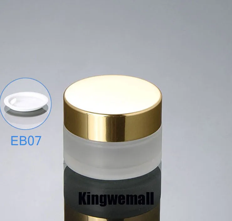 Download 300pcs/lot Frosted glass 20ml Small Cosmetic Bottle mini 20g Empty cream jar Sample Packaging ...