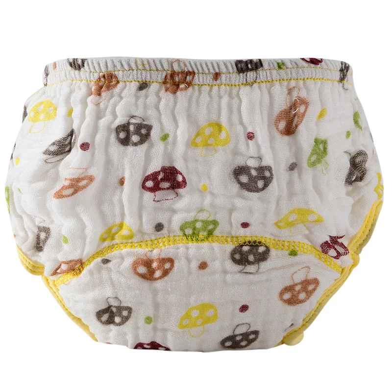 

Lovely Baby Diapers Reusable Nappies Cloth Diaper Washable Infants Children Baby Cotton Training Pants Nappy Changing 1Pcs