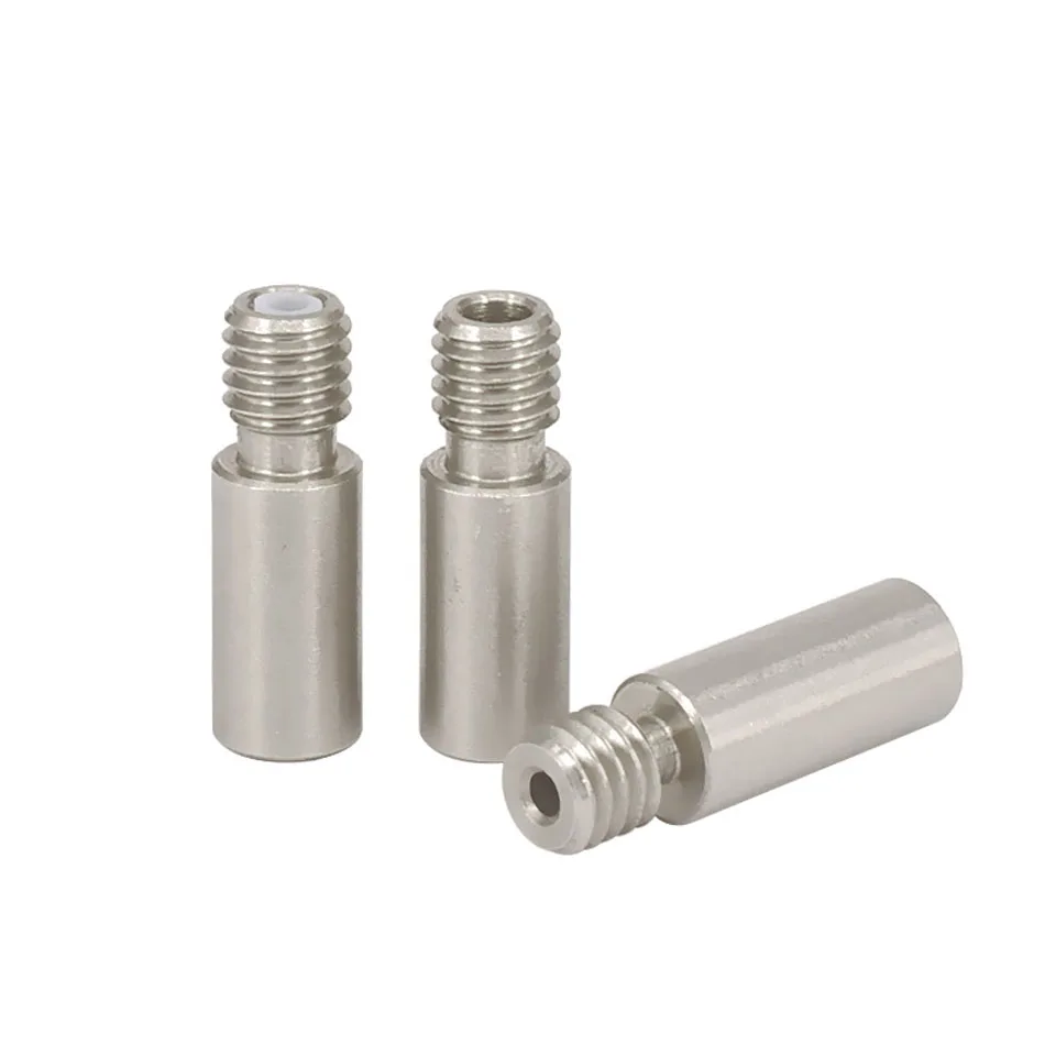 

10pcs 3D printer parts 21mm Teflon officer Feeding nozzle Stainless steel pipe Single head bicolor print head throat