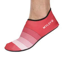 Для мужчин Плавание Фитнес водонепроницаемая обувь в полоску пляжные бассейн танцевальная Плавание серфинг, Ныряние водные лыжи обувь