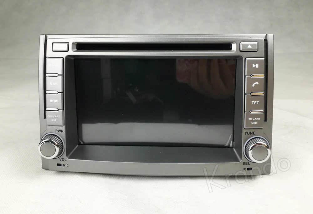 Sale Krando 6.2" Android 9.0 car navigation multimedia system for Hyundai H1 2007-2012 audio radio gps dvd player WIFI 3G DAB+ 12