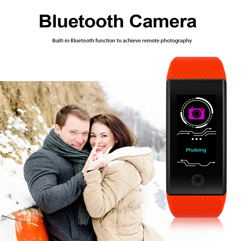  LIGE Smart Bracelet IP68 Waterproof sport Watch Heart Rate Blood Pressure Pedometer Wristband Fitne - 33038999196