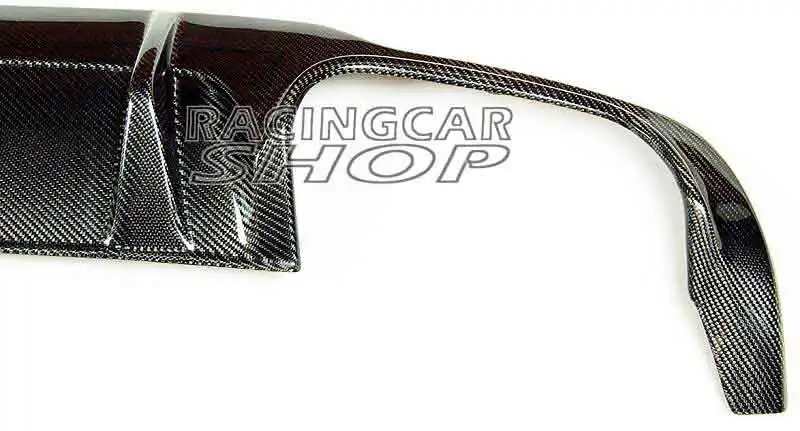 Real Carbon Fiber Rear Diffuser for Mercedes Benz C204 COUPE W204 SEDAN C250 C63 C200 AMG sport bumper 2012-2014