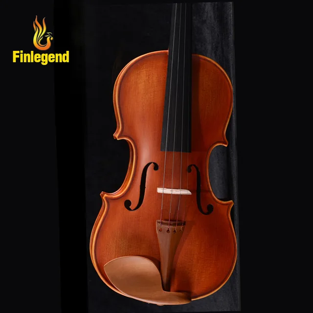 Cheap New High Grade Violin 4/4 Size Violin handmade violin with free bow free case Handmade right Tone  FLV2110 Solid wood Spruce