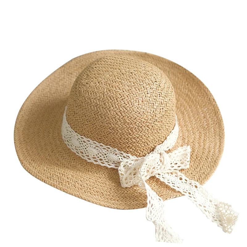 baby girl straw hat