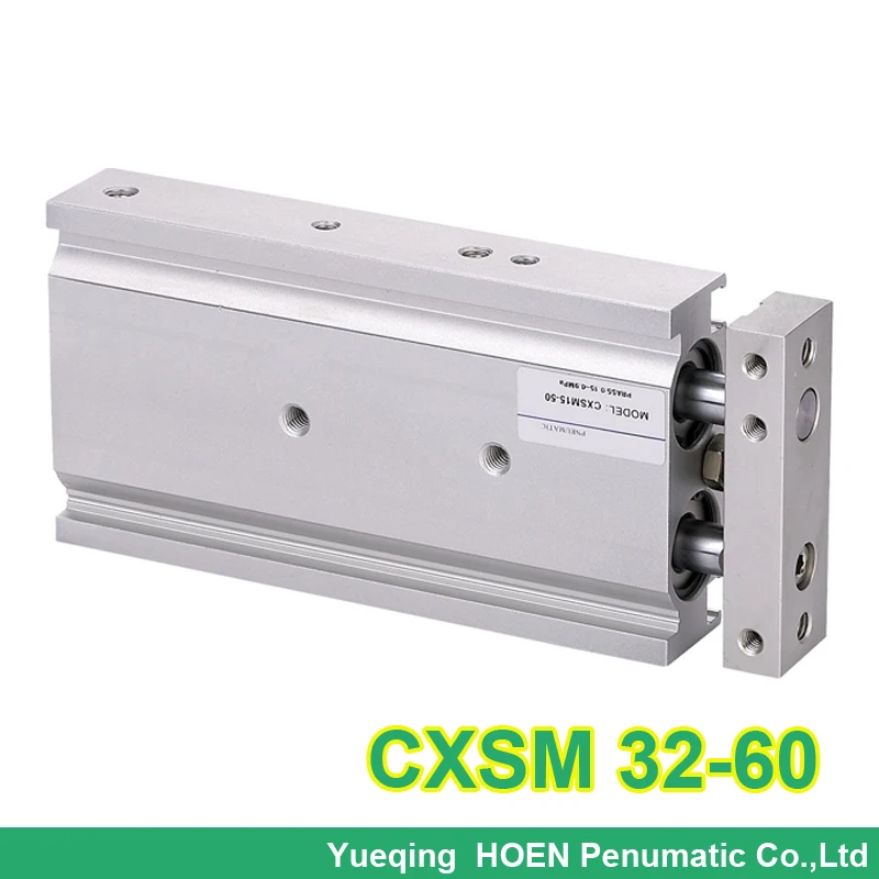 

General Model CXSM32-60 Compact Type Dual Rod Cylinder Double Acting 32-60mm Pneumatic