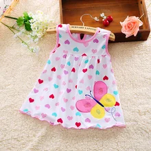 Baby Dress 2016 Hot Sales Princess Girls Dress 0-1years Cotton Clothing Baby Infant Summer Clothes