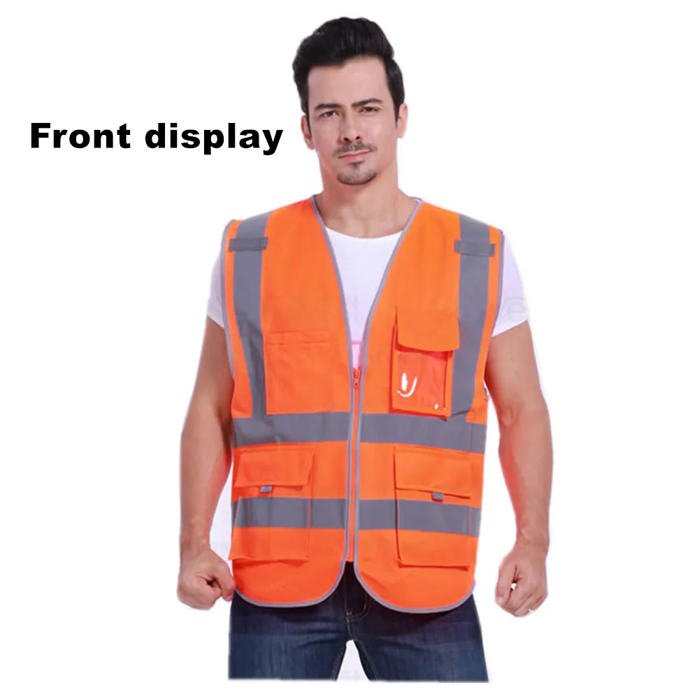 SFvest High visibility vest reflective workwear safety22222