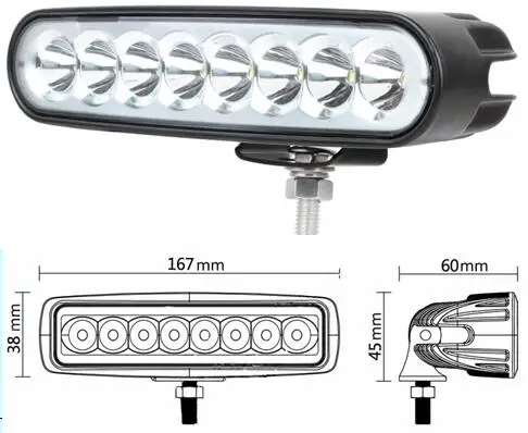 

40W LED Work Light Bar Combo 6'' DRL Offroad Car ATV 4WD Wagon Pickup Bus 4X4 Motorcycle Boat Camper AWD Truck Driving Headlight