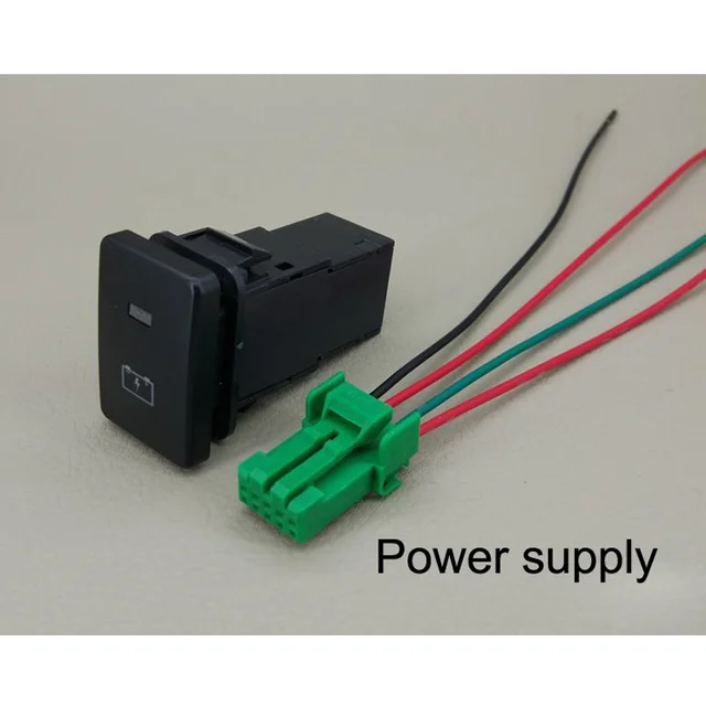 Power Radar Parking Mirror Volume Camera Recorder Monitor Music Switch