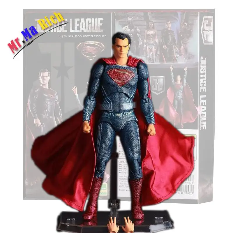 Pazzo Giocattoli супермен Figura бэтмен против Dawn Of Justice супер человек фигурка пвх кукла