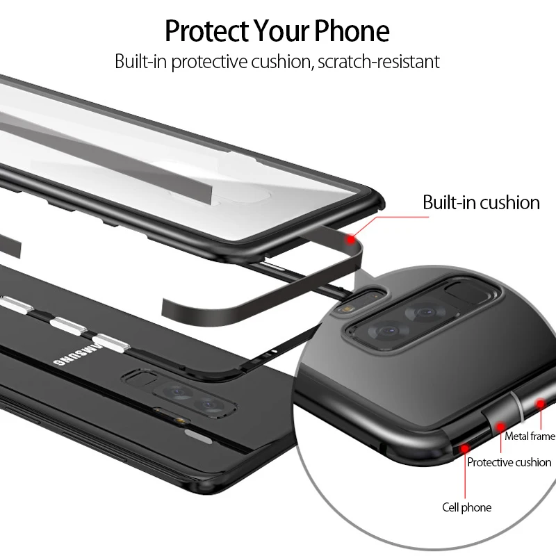 Magnetic-Adsorption-Flip-Case-for-Samsung-Galaxy-S9-Tempered-Glass-Back-Cover-Luxury-Metal-Bumpers-for (2)