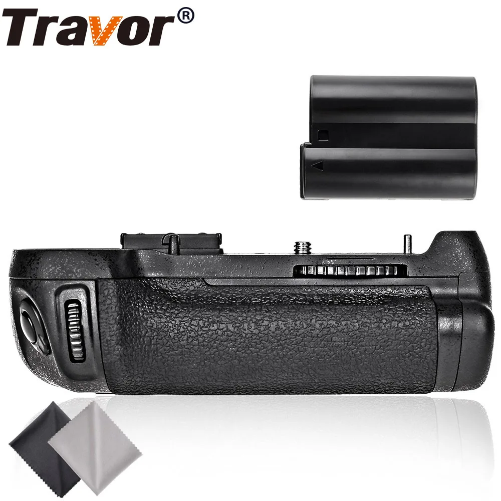 Travor Battery Grip for nikon D800 D800E D810 DSLR Camera replacement MB D12+1pc EN EL15 +2pcs