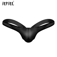 Мужские Танга сексуальное нижнее белье Гей Нижнее белье с бандажом экзотические мужские трусики прозрачные сетчатые эластичные стринги трусы стринги нижнее белье