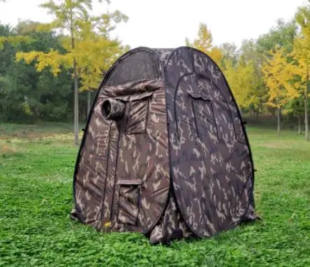 

Single Hide!Portable Privacy Outdoor Watching Pop Up Tent Camouflage/UV Function Outdoor Photography Tent Watching Bird