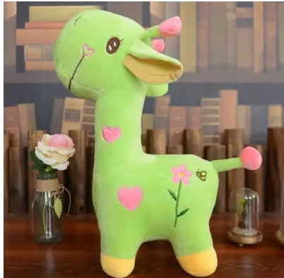 rainbow giraffe stuffed animal
