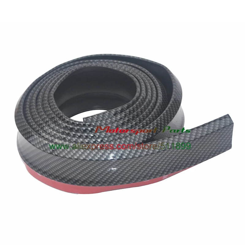 carbon fiber look lip skirt protector (3)