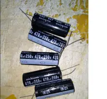 5pcs capacitor 250 v470uf may for 200 v470uf power supply plug-in aluminum electrolytic capacitor specification: 18 * 45