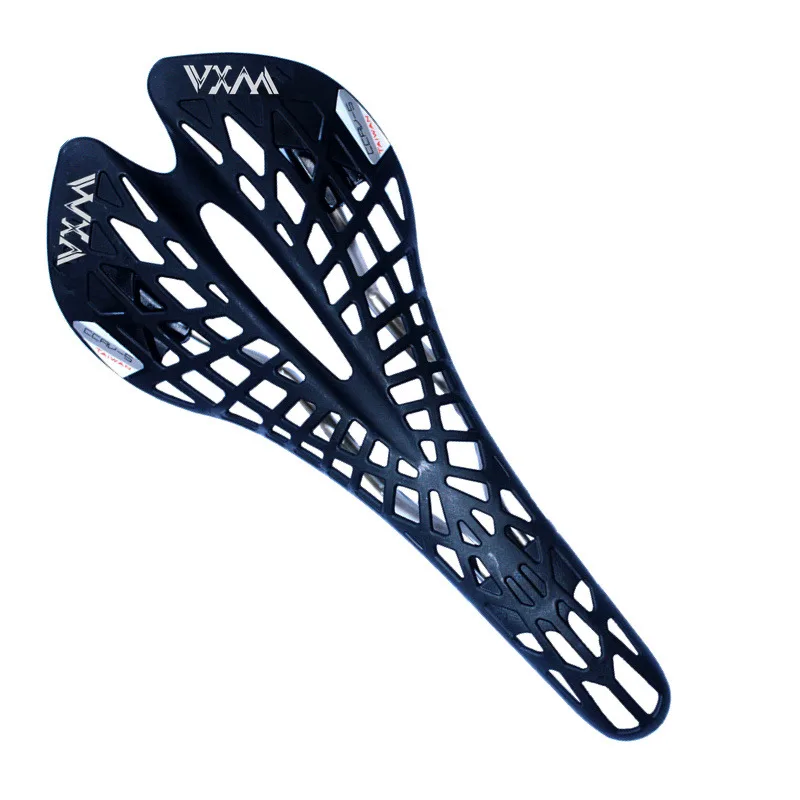 VXM دراجة السرج خفيفة البلاستيك العنكبوت بيئة العمل الجوف الطريق/MTB السرج سوبر تنفس الدراجة وسادة مقعد دراجة أجزاء VXM دراجة السرج خفيفة البلاستيك العنكبوت بيئة العمل الجوف الطريق/MTB السرج سوبر تنفس الدراجة وسادة مقعد دراجة أجزاء