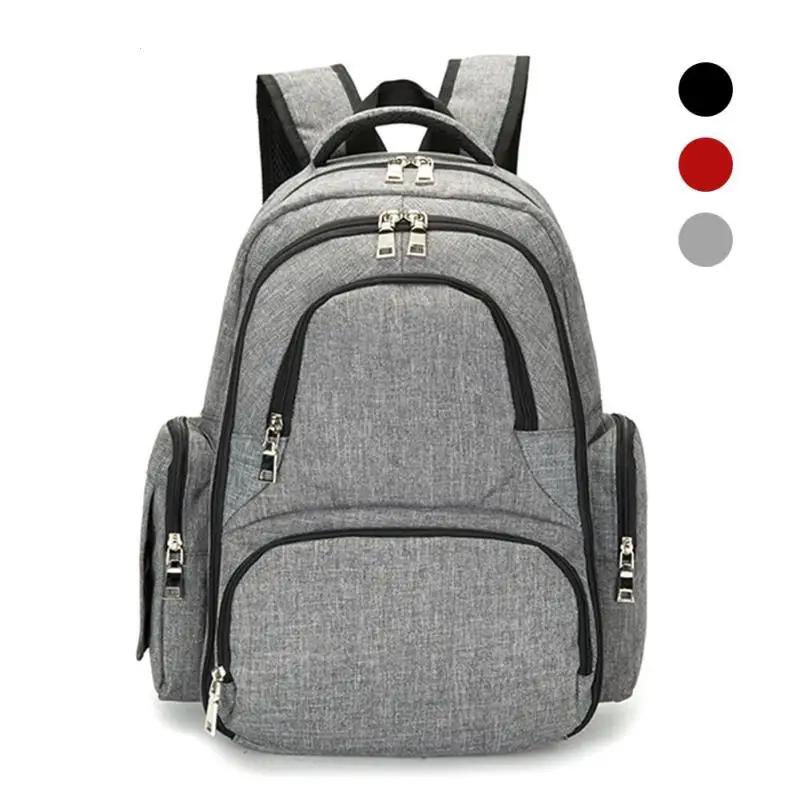 

Nappy Backpack Bag Mummy Large Capacity Bag Mom Baby Bag Multi-function Nursing Bag Mother outing travel backpack Q2