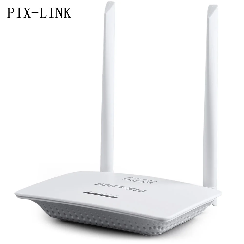 PIX LINK 300Mbps Wireless N Router Server With LED With Two Antennas