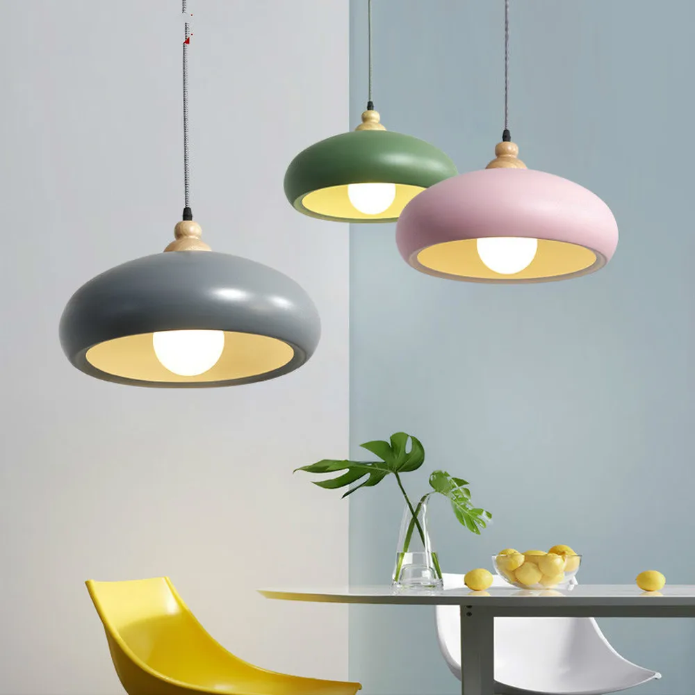 

Ma Caron lamps simple modern pendant light dining hall hanglamp led creative cafe bar three restaurants pendant lamp LU807188