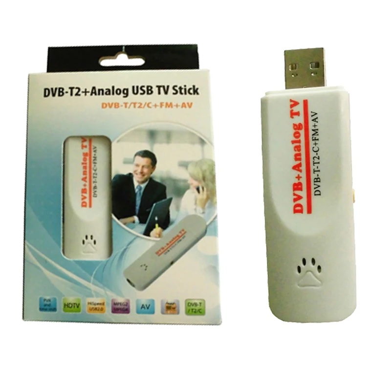 Digital DVB t2 PVR Analog USB TV stick Tuner Dongle PAL/NTSC/SECAM with antenna Remote HDTV Receiver for DVB-T2/DVB-C/FM/DVB/AV |