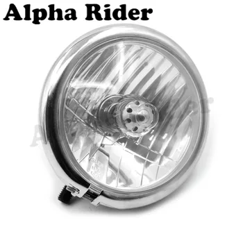 

5 3/4" Headlight Front Lamp Head Light Complete for Harley Softail Touring Dyna Sporster 48 72 XL 883 1200 Bobber Chopper Custom