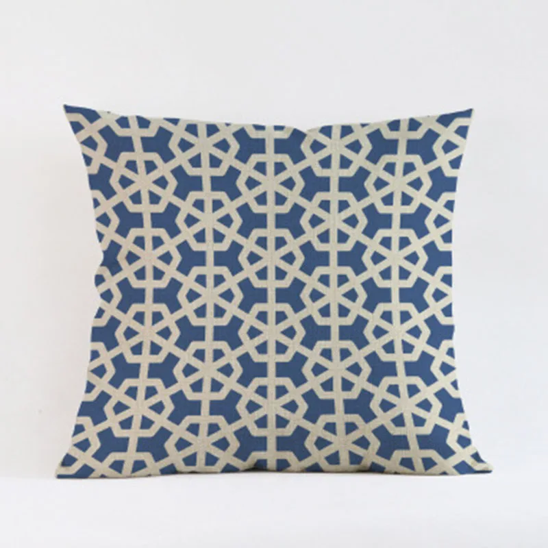 1 шт. Подушки геометрические белье хлопок детские сиденья Диван кровать