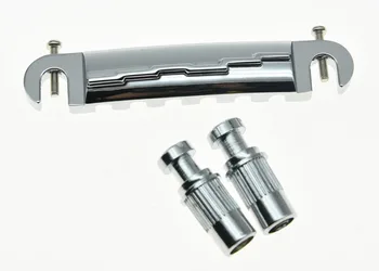

KAISH Chrome Electric Guitar Wraparound Bridge Tailpiece for LP JR