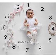 Реквизит для фотосъемки новорожденных, детское одеяло, Хлопковое одеяло для новорожденных, реквизит для фотосъемки, аксессуары для фотосъемки