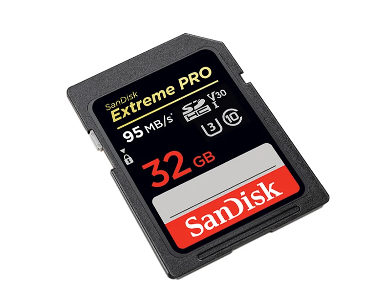 Двойной Флеш-накопитель SanDisk Extreme PRO SD карты 128 Гб 64 Гб оперативной памяти, 32 Гб встроенной памяти, 256 ГБ Карта памяти SDHC карты UHS-I высокое Скорость 170 МБ/с. Class 10 V30 SD карты для Камера