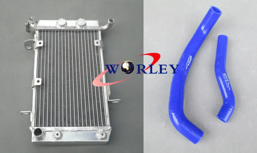 Blue Hose for SUZUKI LTZ400 KFX400 DVX400 2003-2008 04 05 06 Aluminum Radiator