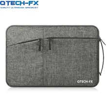 Холщовая Сумка для ноутбука мужские или женские сумки 1" 14" 1" 15,6" для Apple Macbook air QTECH lenovo hp чехол для ноутбука серый