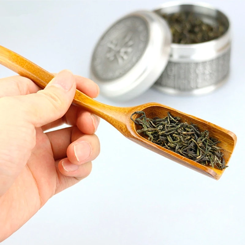 

Bamboo Tea Coffee Spoon Shovel Matcha Powder Teaspoon Scoop Chinese Kung Fu Tool Dec1
