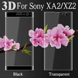 Чехол на sony Xperia XA2 XZ2 ультра компактный премиум XA XZ 2 защитный Стекло Экран протектор 3D защитная пленка tempered Glas