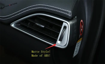 

Yimaautotrims Side Air Conditioning AC Outlet Vent Cover Trim 2 Pcs Fit For Jaguar XE 2016 2017 2018 2019 ABS Interior Mouldings