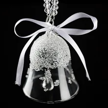 Автостайлинг интерьерные аксессуары ветряной колокольчики Хрустальные стеклянные колокольчики Тени Рождественский стиль романтические украшения подарок