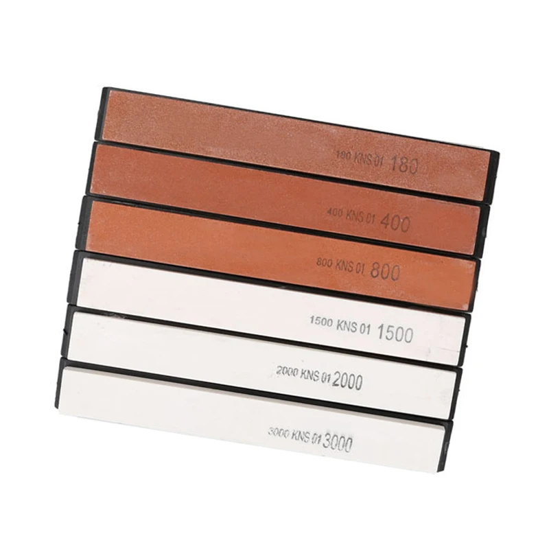 

6 Pcs/Set Cutter Sharpener Grinder Grindstone Whetstone 180#-3000# Kit TSH Shop