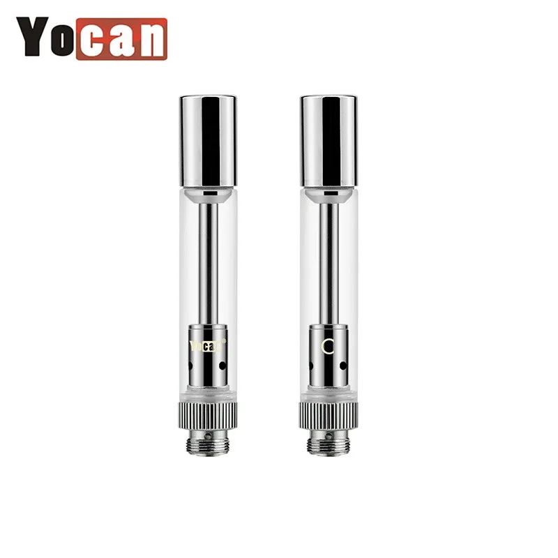 

Original Yocan Stealth Cartridges Ceramic Coil and Quatz dual coil Electronic Cigarette Atomizer for Stealth Vaporizer Kit