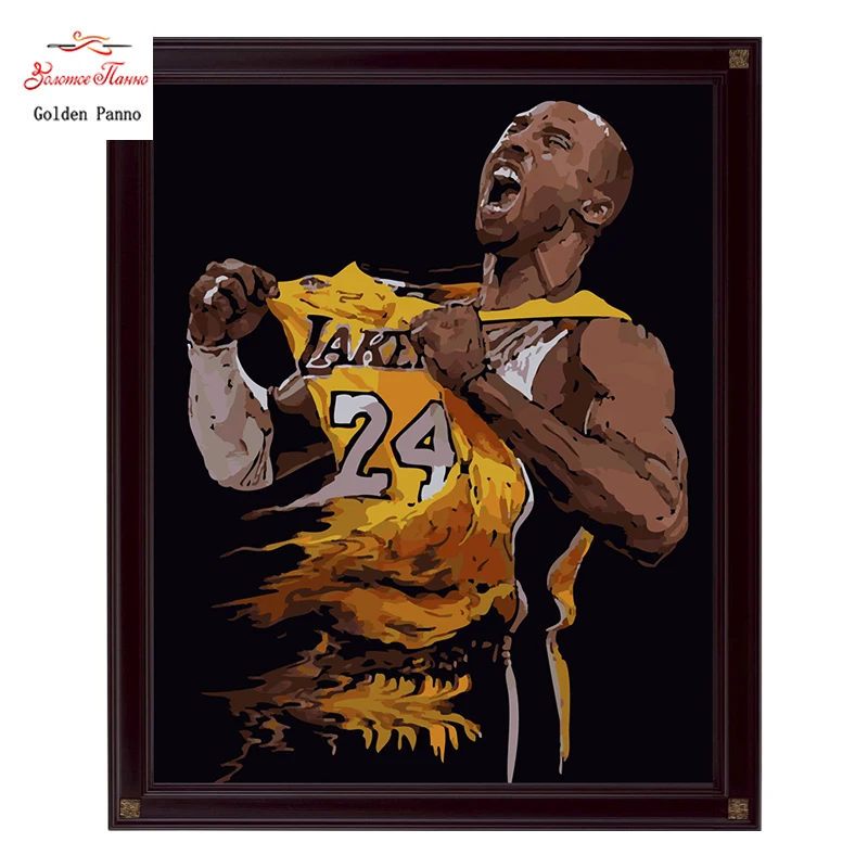 Golden panno 5D diy diamond embroidery Full square Diamond Painting Cross Stitch portrait pattern unfinish 16 | Дом и сад