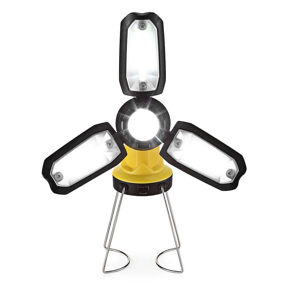 

Multi-Function Foldable Working Light Rechargeable Camping Lamp