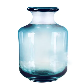 

Abstract Nordic Flowe Vases Glass Tabletop Vase Decoration Desk Decor Green Plant Pot Desk Modern Home Decoration Accessories