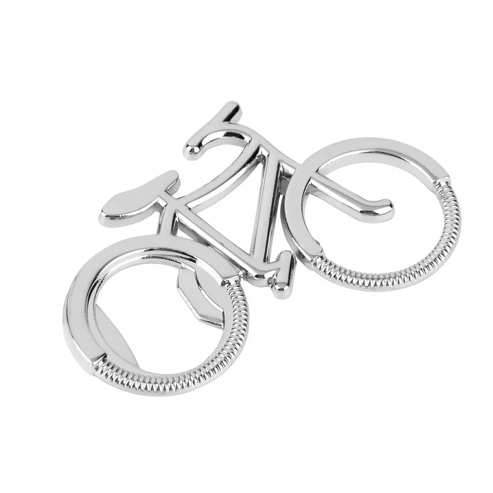 1000 pcs Bike Bicycle Metal Beer Bottle Opener keychain key rings for