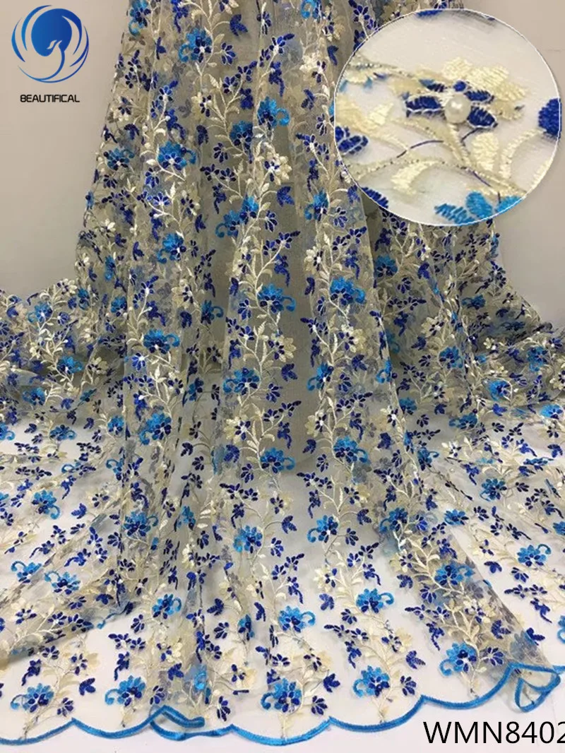 BEAUTIFICAL французского фатина кружевной ткани в африканском стиле Французский с